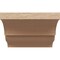 Ekena Millwork 6in. W x 4in. H x 20in. L Asheboro Woodgrain TimberThane Rafter Tail, Primed Tan RFTUR06X04X20ASHRCPR - alternate 5
